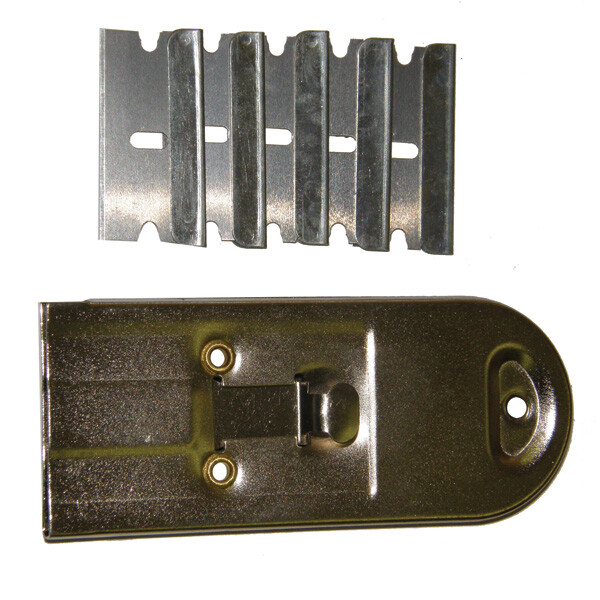 4" Safety Scraper With 5 Razor Blades