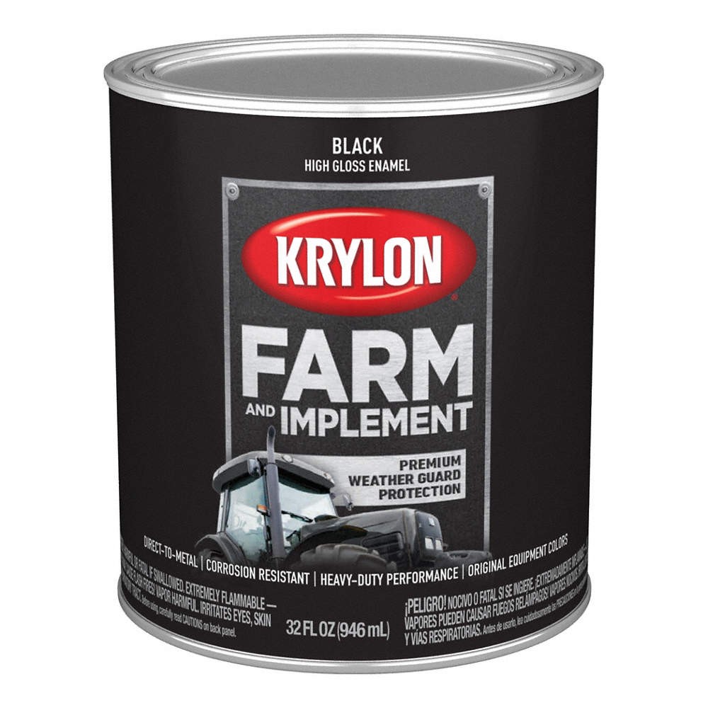 KRYLON  Farm + Implement  Enamel, 1 Quart 833ZL7