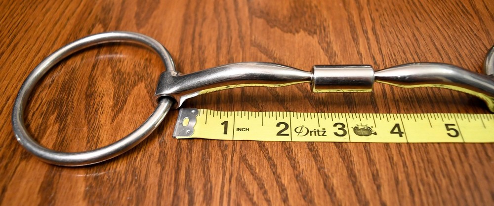 Myler, loose ring bit, ~5.5-5.75”