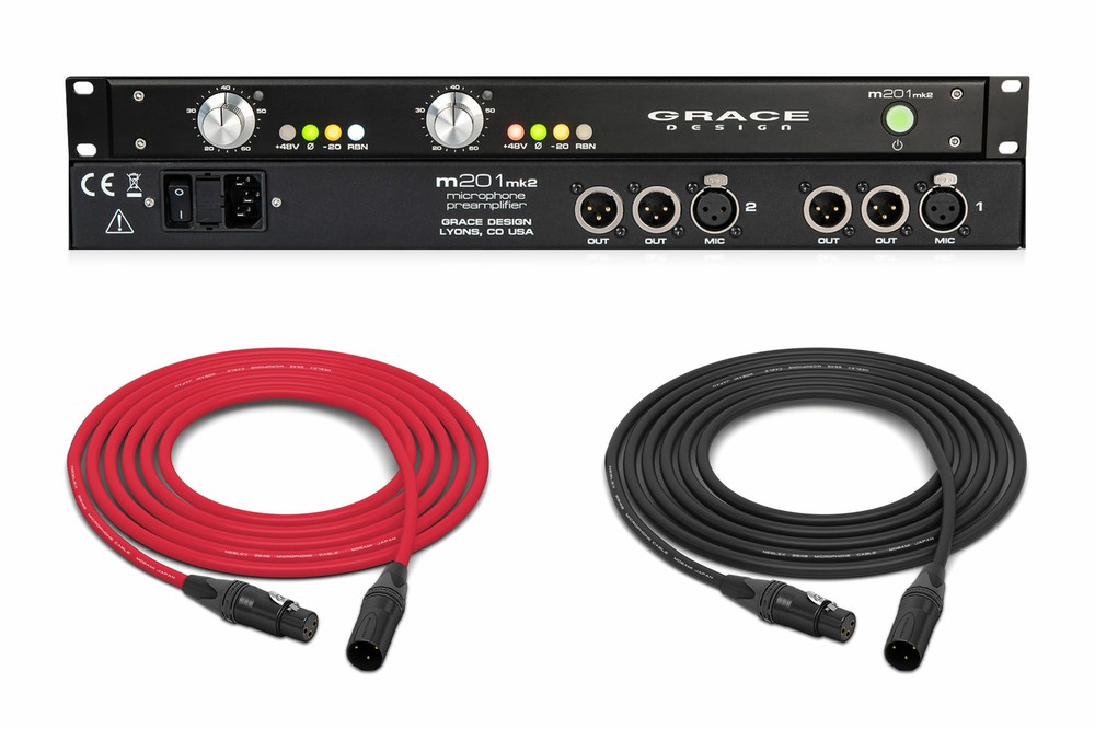 Grace Design M201 MKII (Analog) | 2Ch Microphone Preamplifier