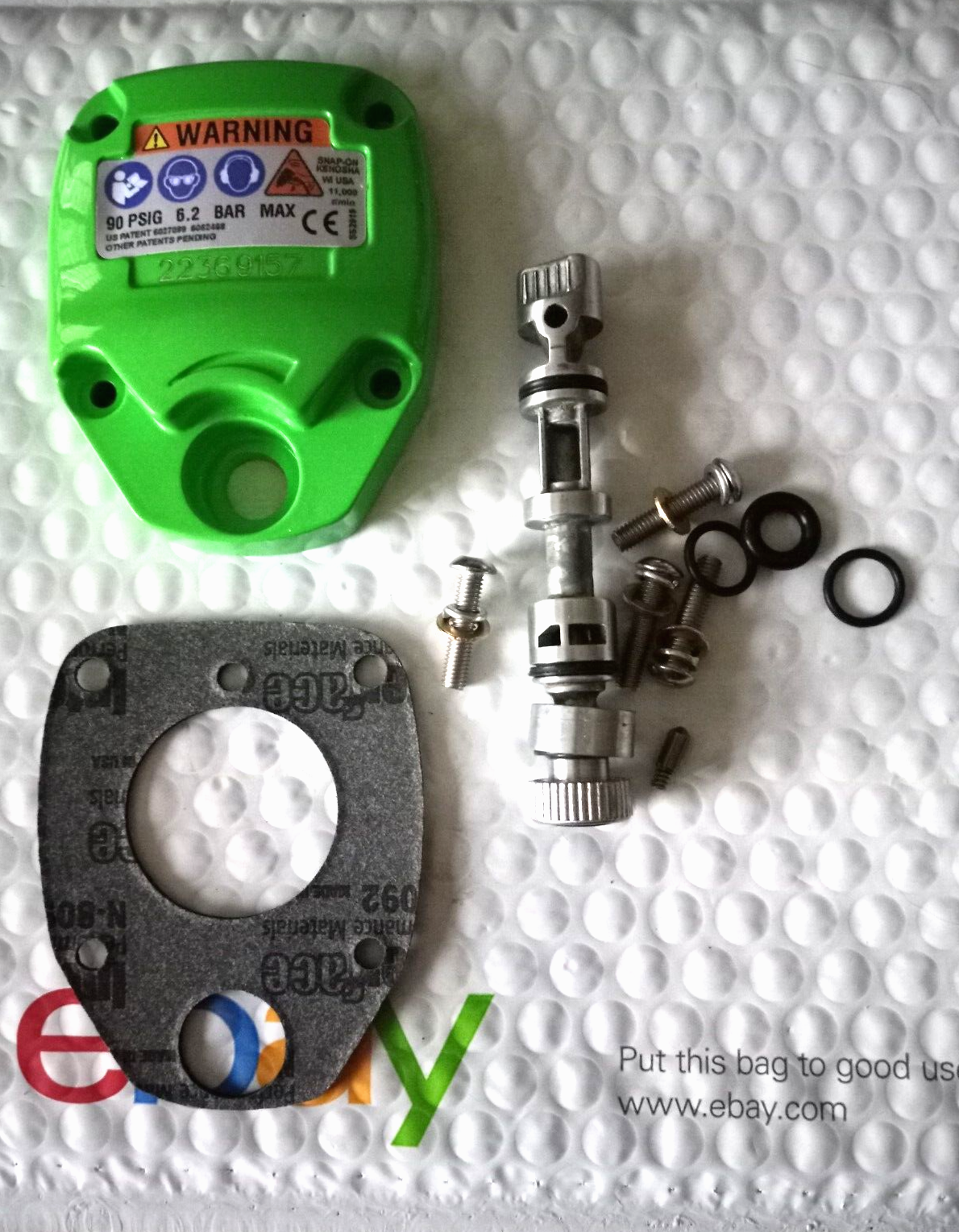 SNAP ON MG725 RED NEW STYLE REVERSE VALVE KIT WITH MOUNTING HARDWARE