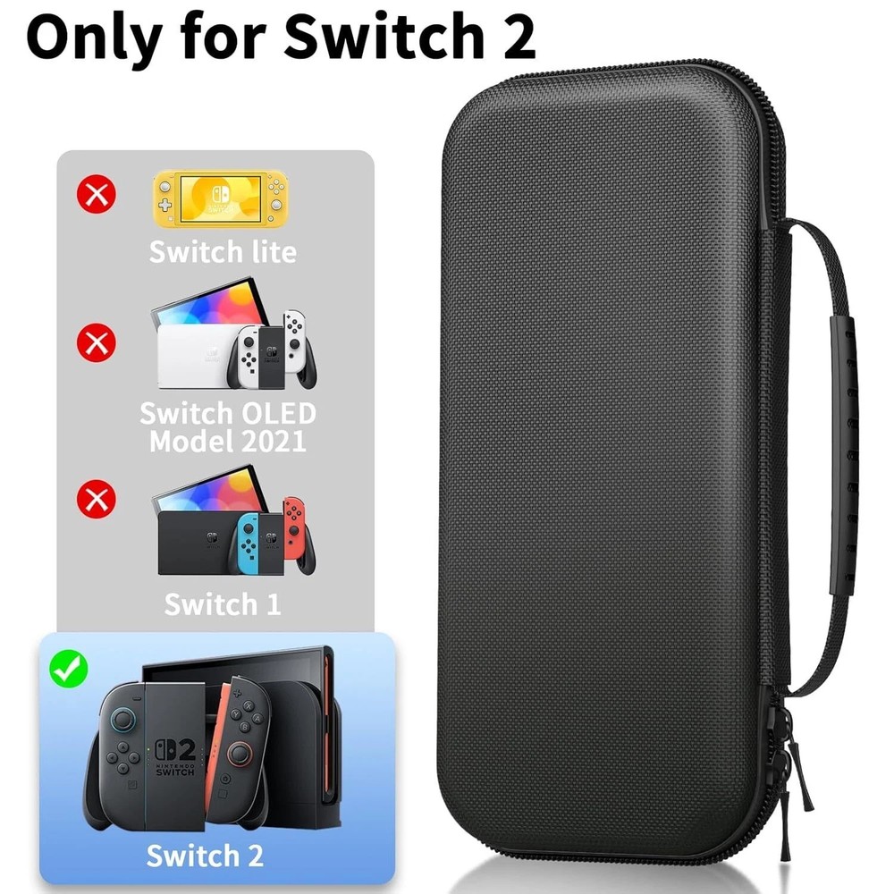 Cover Screen Protector Protective Carrying Case Switch 2 for Nintendo Switch 2