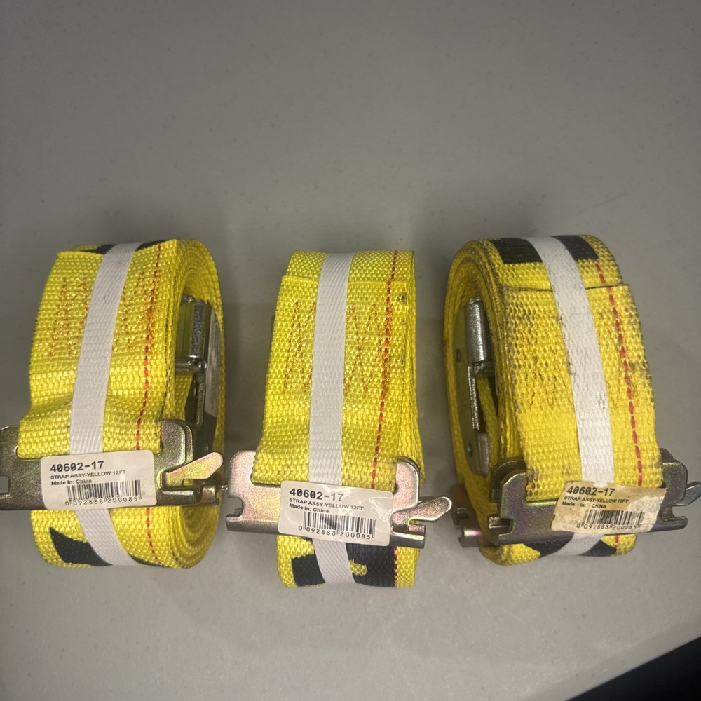 3-Ancra® Series E & A Cargo Control Cam Strap Assembly 40602-17 - 12'L