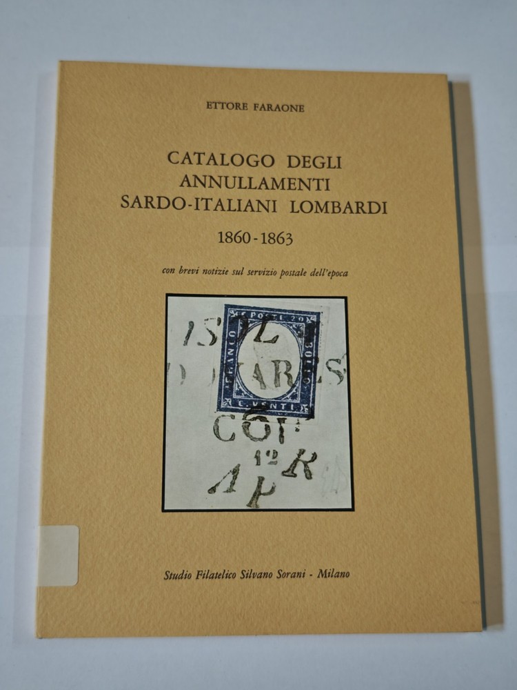 Catalogue of Sardinian-Italian Lombard cancellations 1860-1863