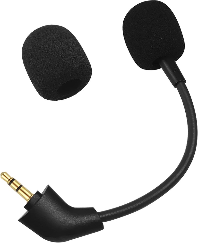 Straight Jack Noise-Cancelling Mic Compatible with HyperX Cloud II/Core (2021+)
