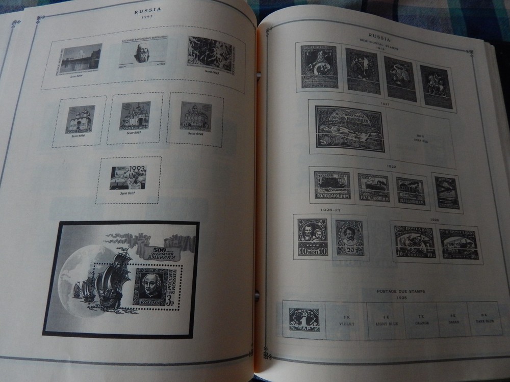 Scott Russia International Stamp Album 1865-2013