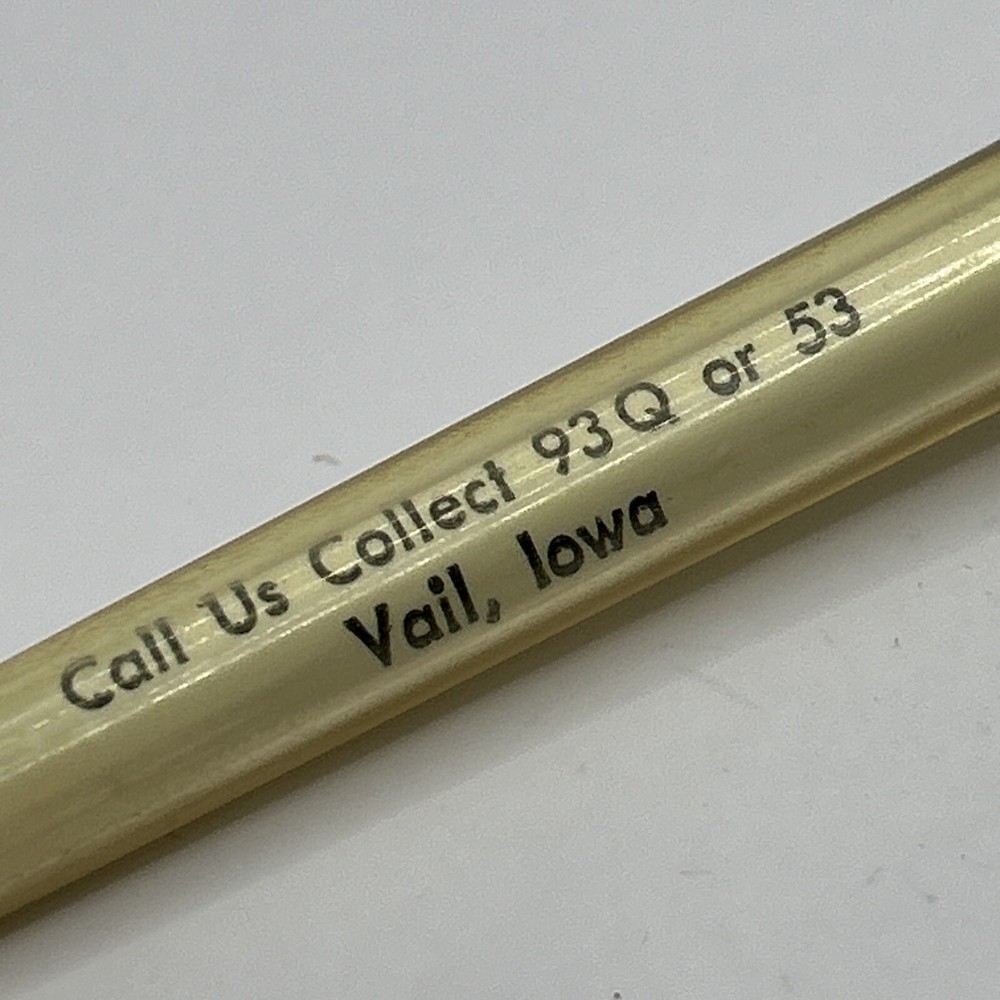 VTG Ballpoint Pen Joe Devaney's Rendering Service Vail IA