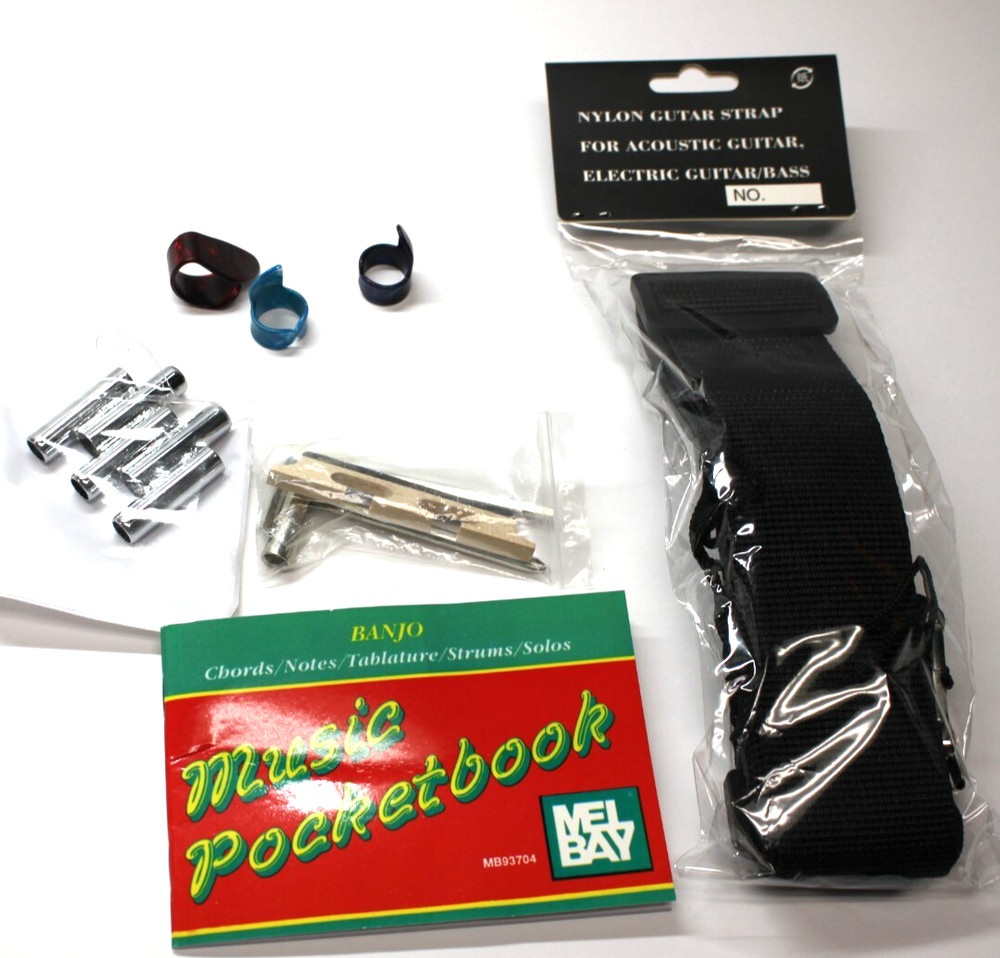 Washburn Beginner Banjo Accessory Kit  NEW  #R2964