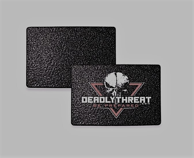 Urban Assault Black Storm Tactical Vest Plate Carrier W/ Level III Armor Plates