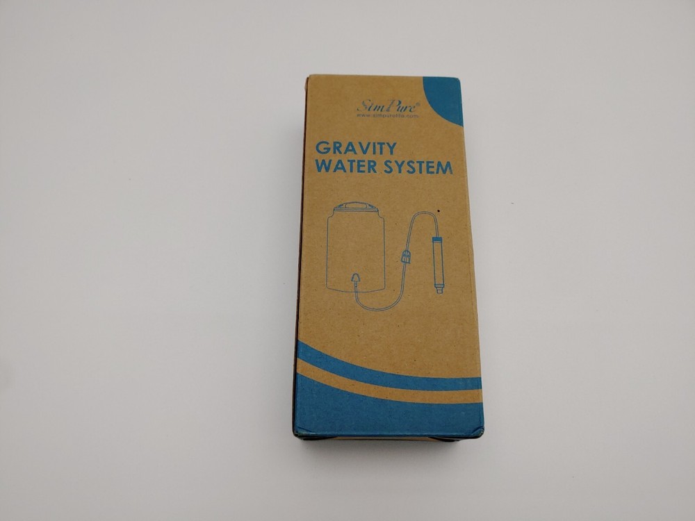 Lightweight Camping Water Filter Gravity System Backpacking Survival 3 Liter