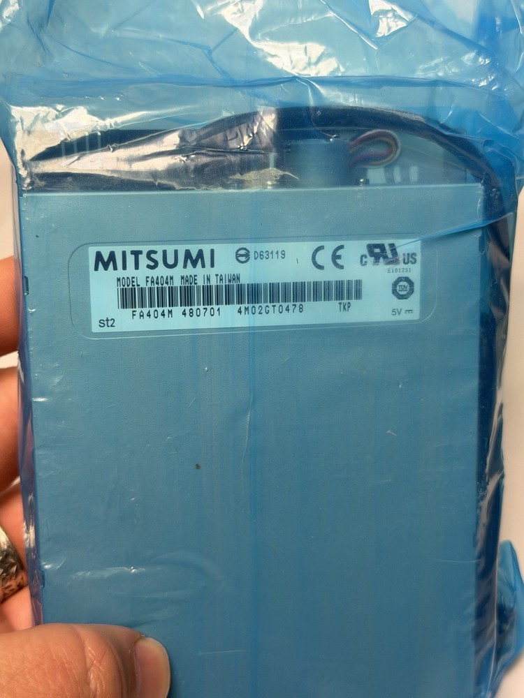 Mitsumi #FA404M Internal Floppy Drive and Card Reader Computer Components White