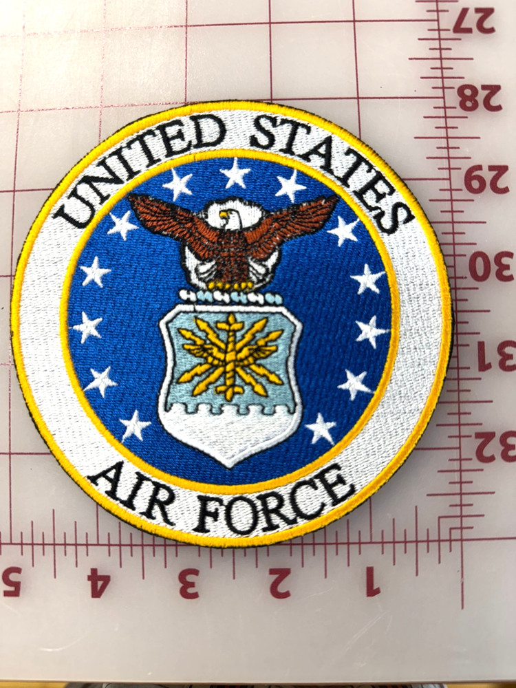 US Air Force Patch 5" X 5"