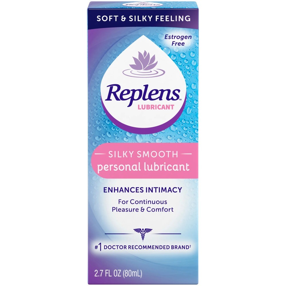 (3 pack) Replens Lubricant, Silicone Based, Silky Smooth, 2.7 fl oz