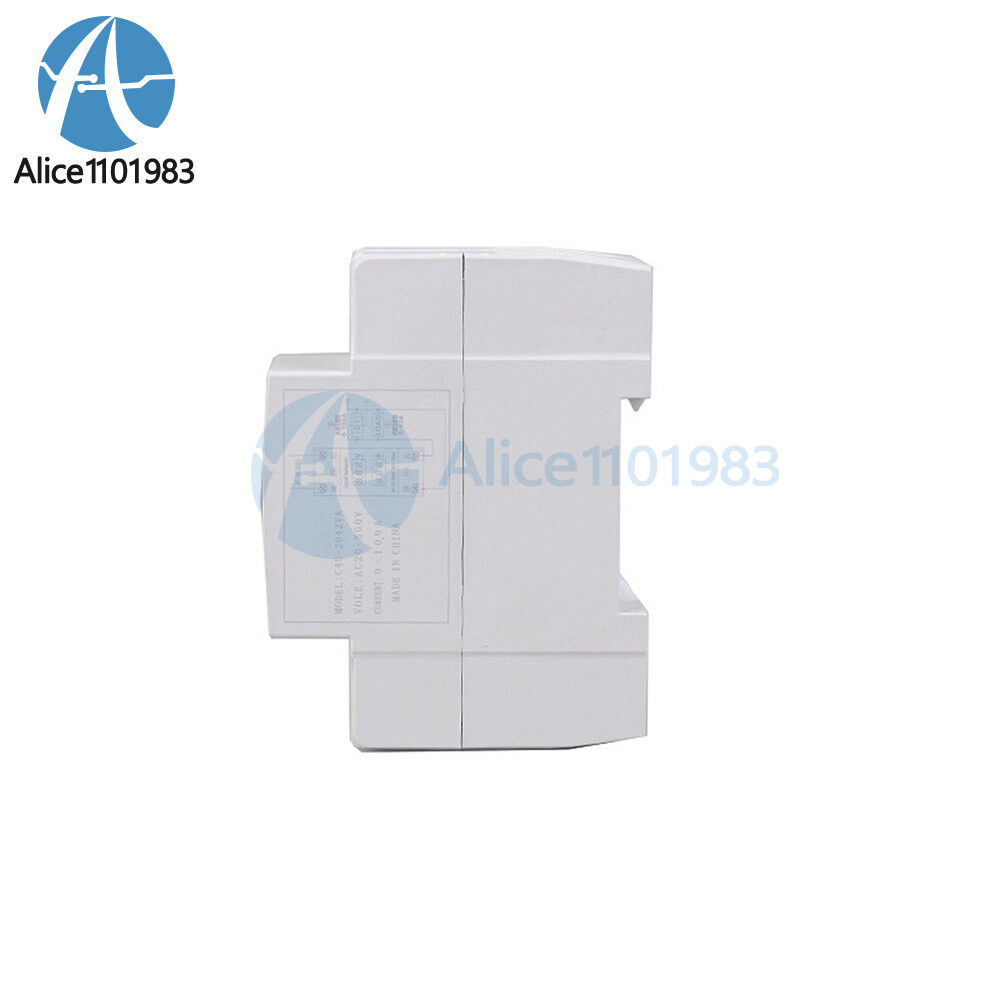 AC 50-500V 100A Din Rail Single-phase Digital Voltage LCD Voltage Current Meter