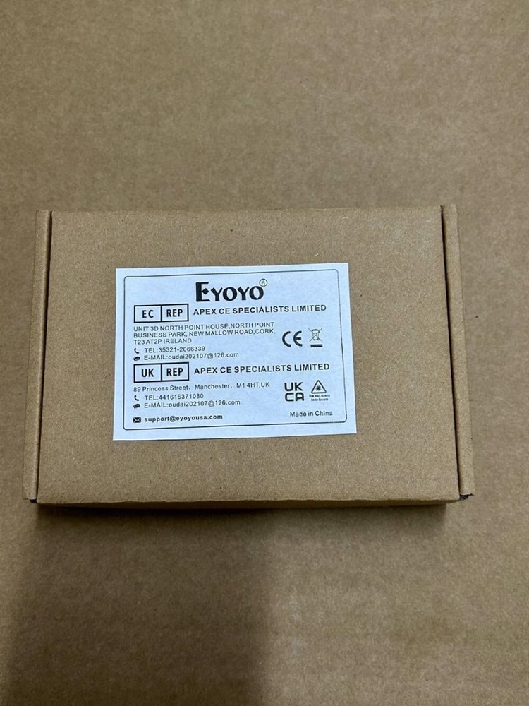 2D Bluetooth Barcode Scanner Wireless Portable Mini QR Bar Code Reader Used