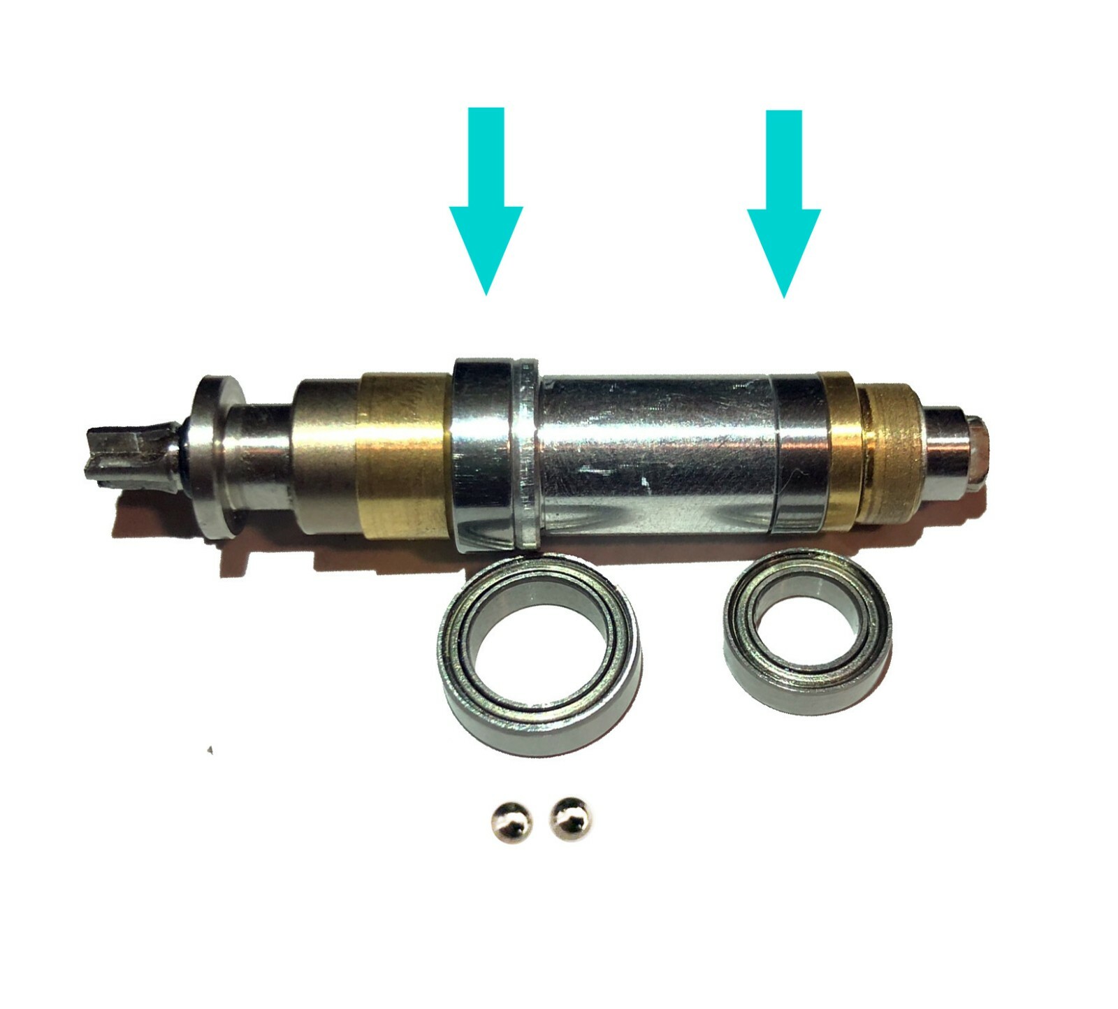 Kupa Manipro KP-55,KP-60 Handpiece Replacement Bearings Set + Camballs