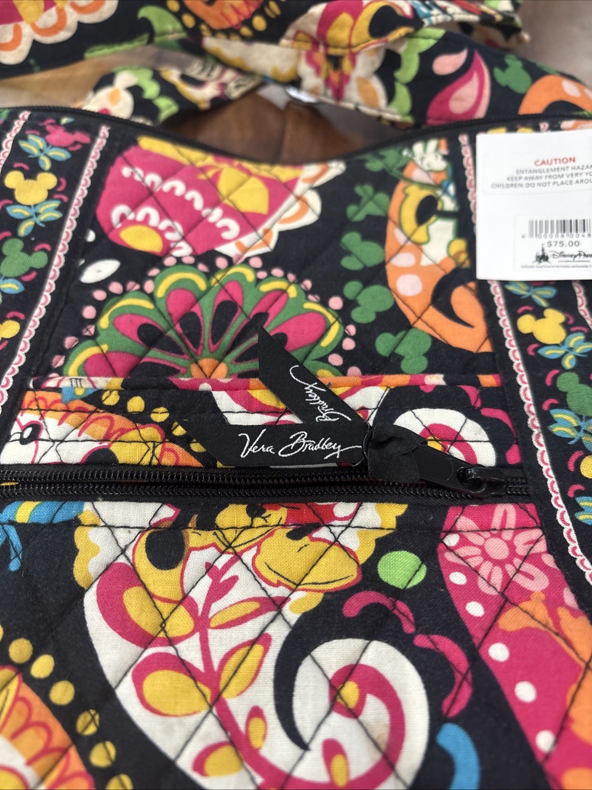 Vera Bradley Hipster Crossbody Disney Midnight With Mickey NWT