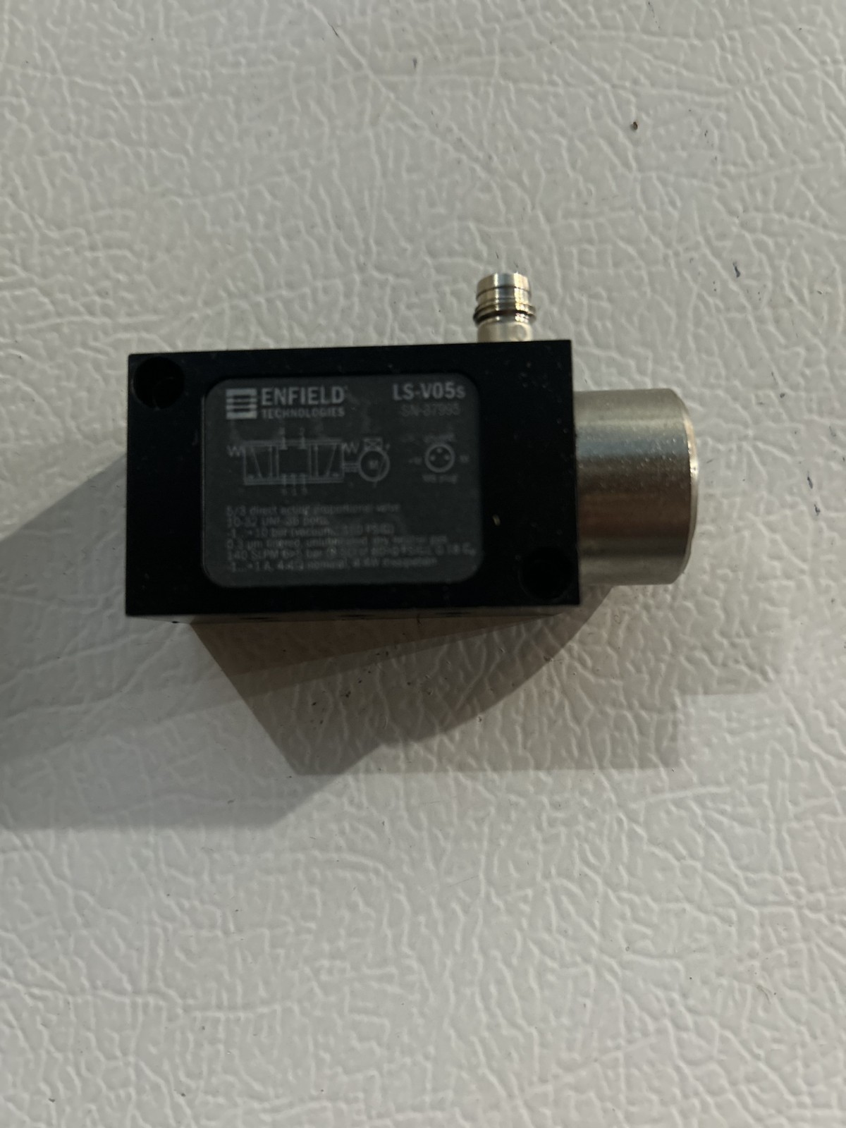 ENFIELD PROPORTIONAL DIRECTIONAL VALVE LS-V05s SN#37995 may have gotten HOT