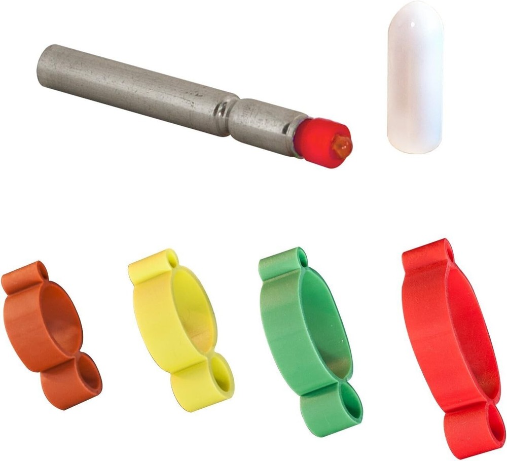 LuckyJack Pole Float Battery Beacon - W/Red Light