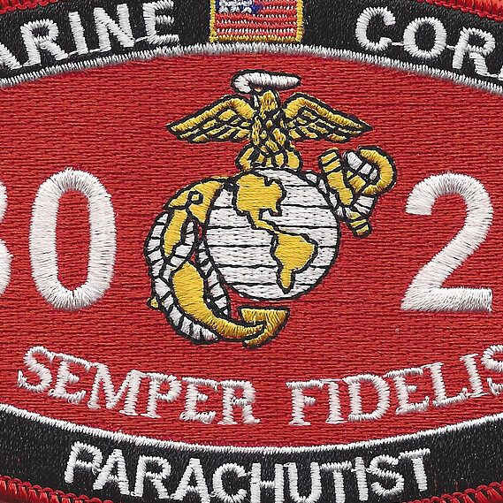 8023 Parachutist MOS Patch