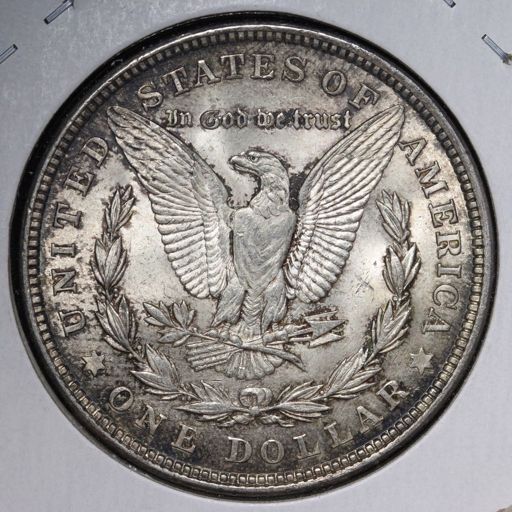 1921 Morgan Silver Dollar CHOICE BU *UNCIRCULATED* MS TONED E352 GEX