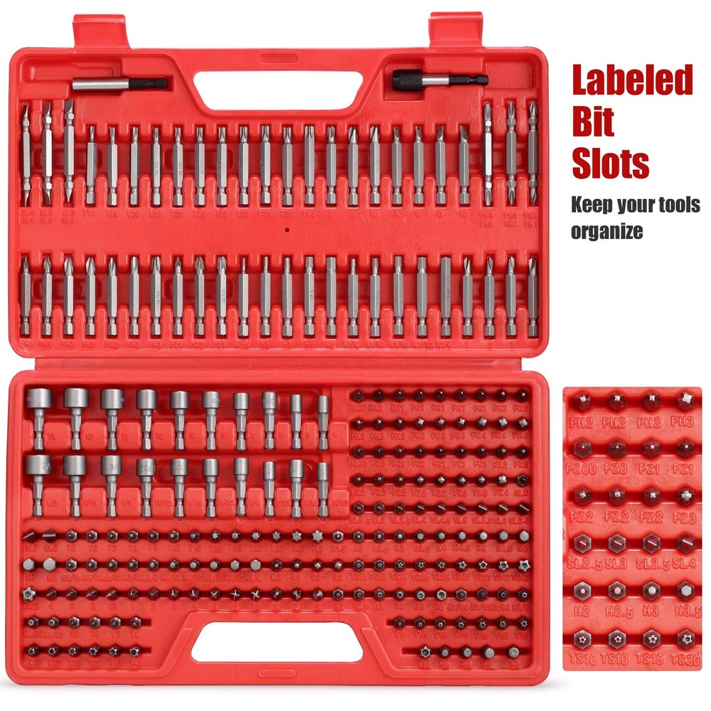Craftsman Home 214 Piece Screwdriver Bit Tool Set