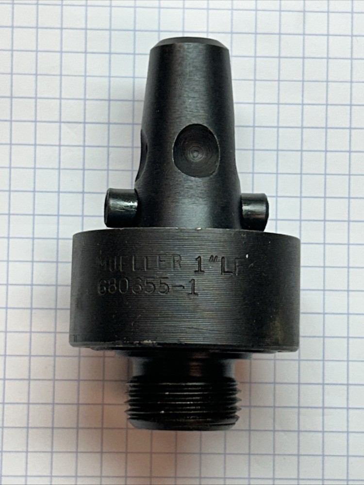 MUELLER 680655 1” Inserting Tool For Corporation Stop Outside Thread B-101 A3