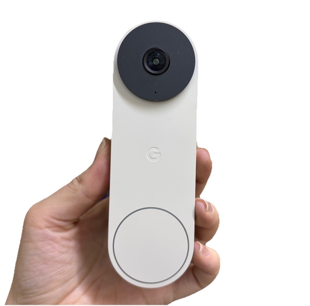 Google Nest Doorbell Wired 2nd Generation Linen
