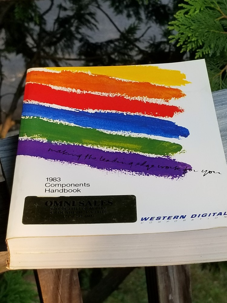 VINTAGE ELECTRONICS BOOK DATA 1983 WESTERN DIGITAL COMPONENTS HANDBOOK
