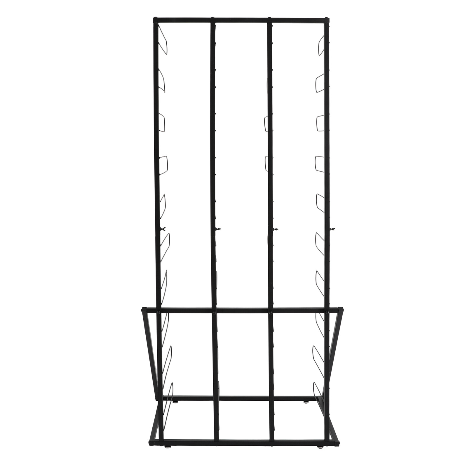 Vinyl Roll Storage Rack, Durable Floor Organizer with 40 Shelves