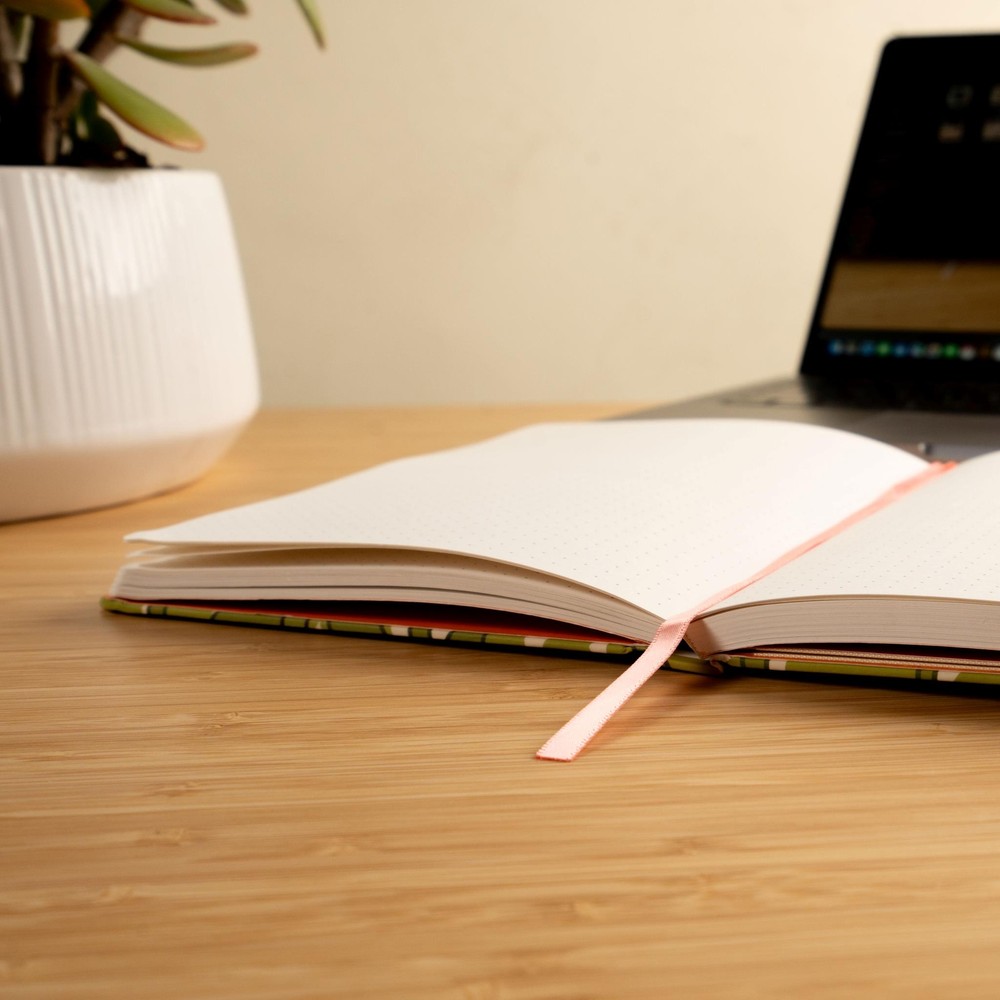 Milk Mocha Bear Bee Happy Dot Grid Notebook