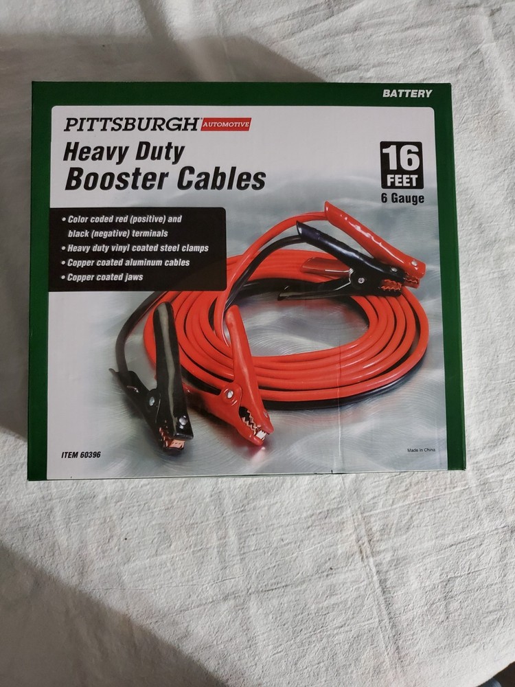 Pittsburgh heavy duty booster cables