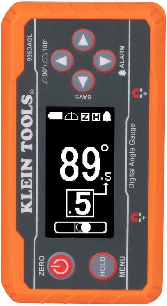 935DAGL Digital Level Angle Finder with Programmable Angles, Measures 0 - 90 and