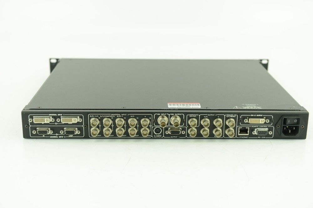 Barco Folsom ImagePro HD All-In-One Signal Processor Rackmount - Version 3.02