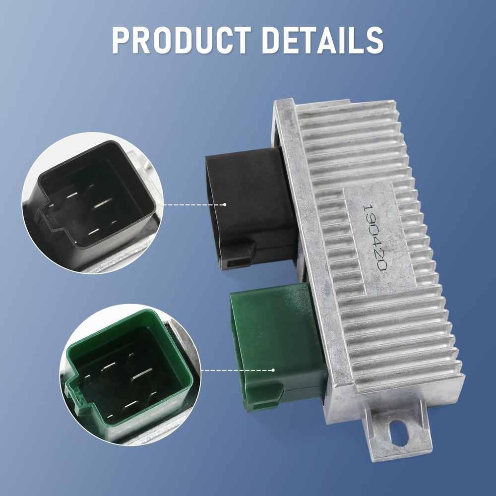 Diesel Glow Plug Control Relay Module Glow Plug Switch Compatible with Ford F...