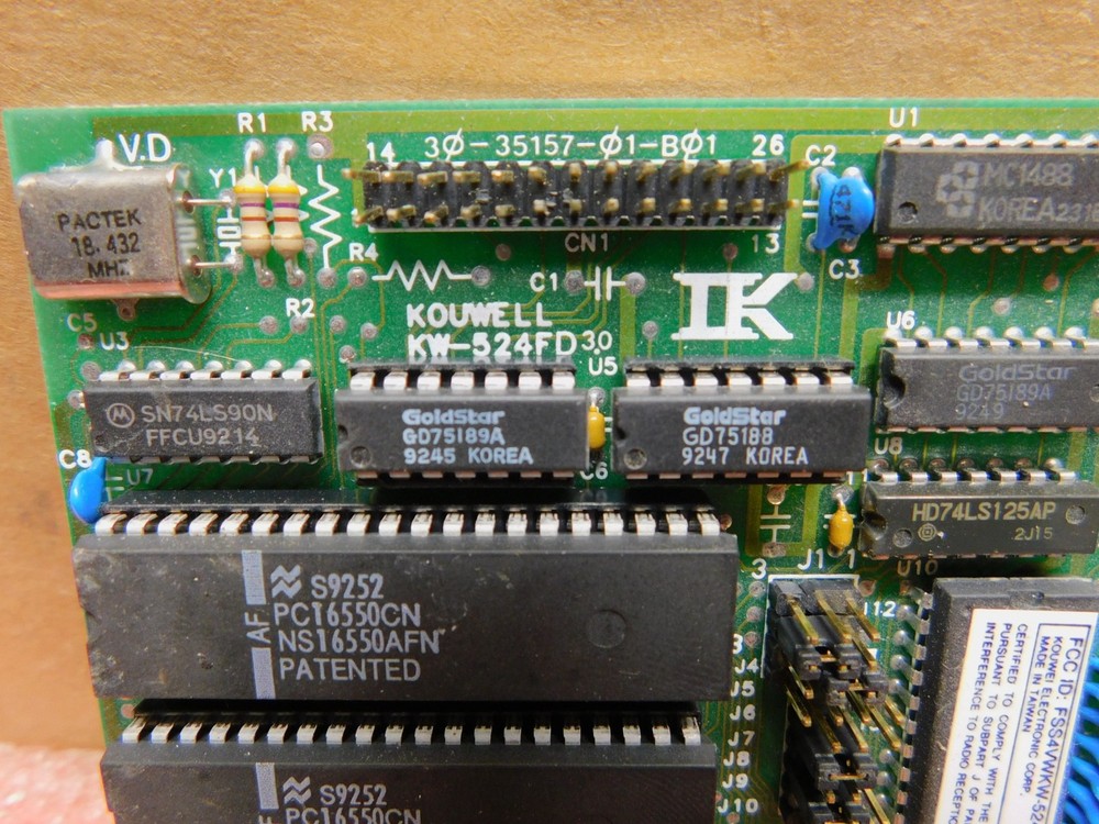 KOUWELL KW-524FD 8 Bit ISA Serial / Parallel Adapter