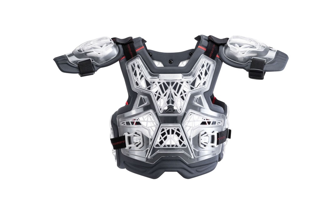 Acerbis Gravity Kids Chest Protector Upper Body Protection Transparent