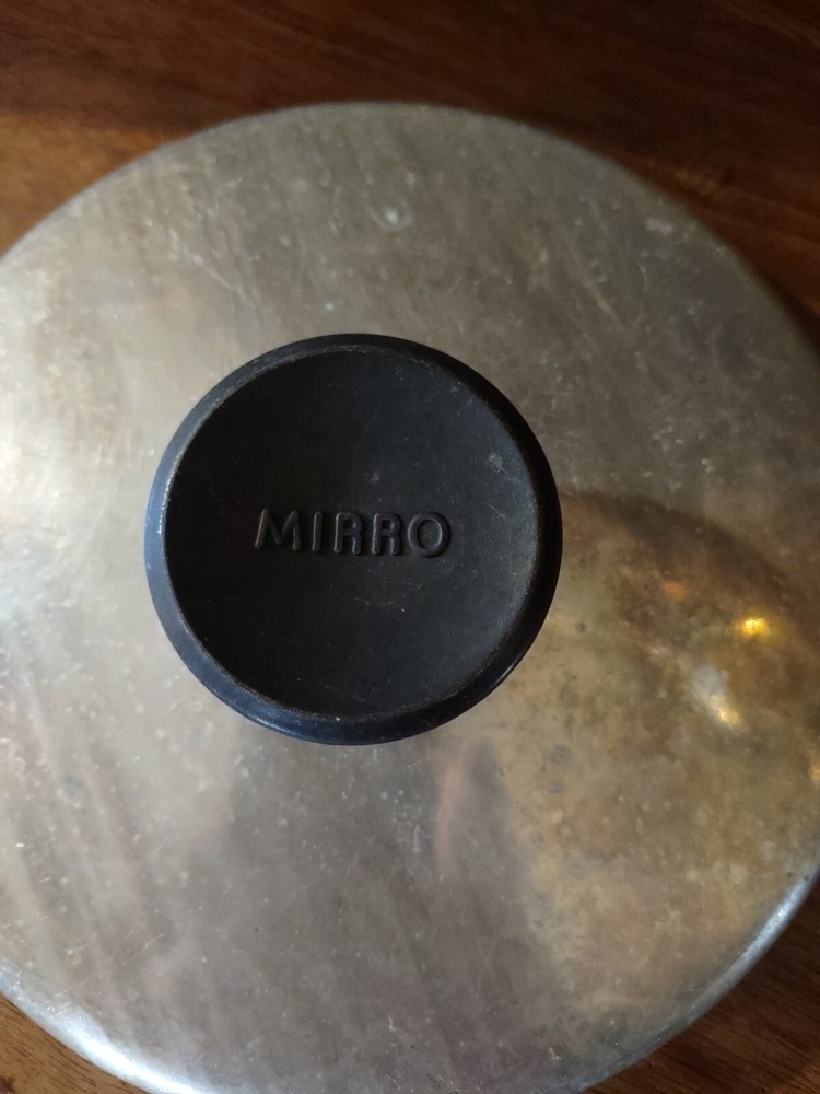 3 Vintage Mirror Replacement Pan Lids
