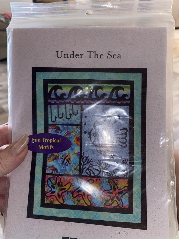 Under The Sea Pattern 32.5 By 42.5 Quilt Patchwork’s Studio
