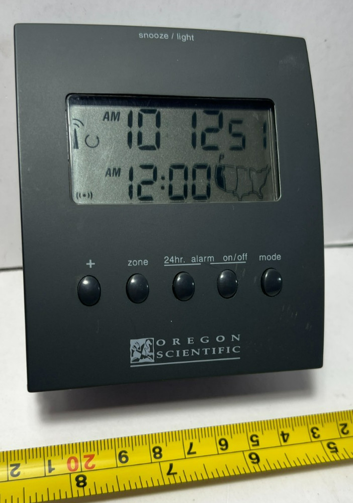 Oregon Scientific Electronic Weather Clock Model BA812E