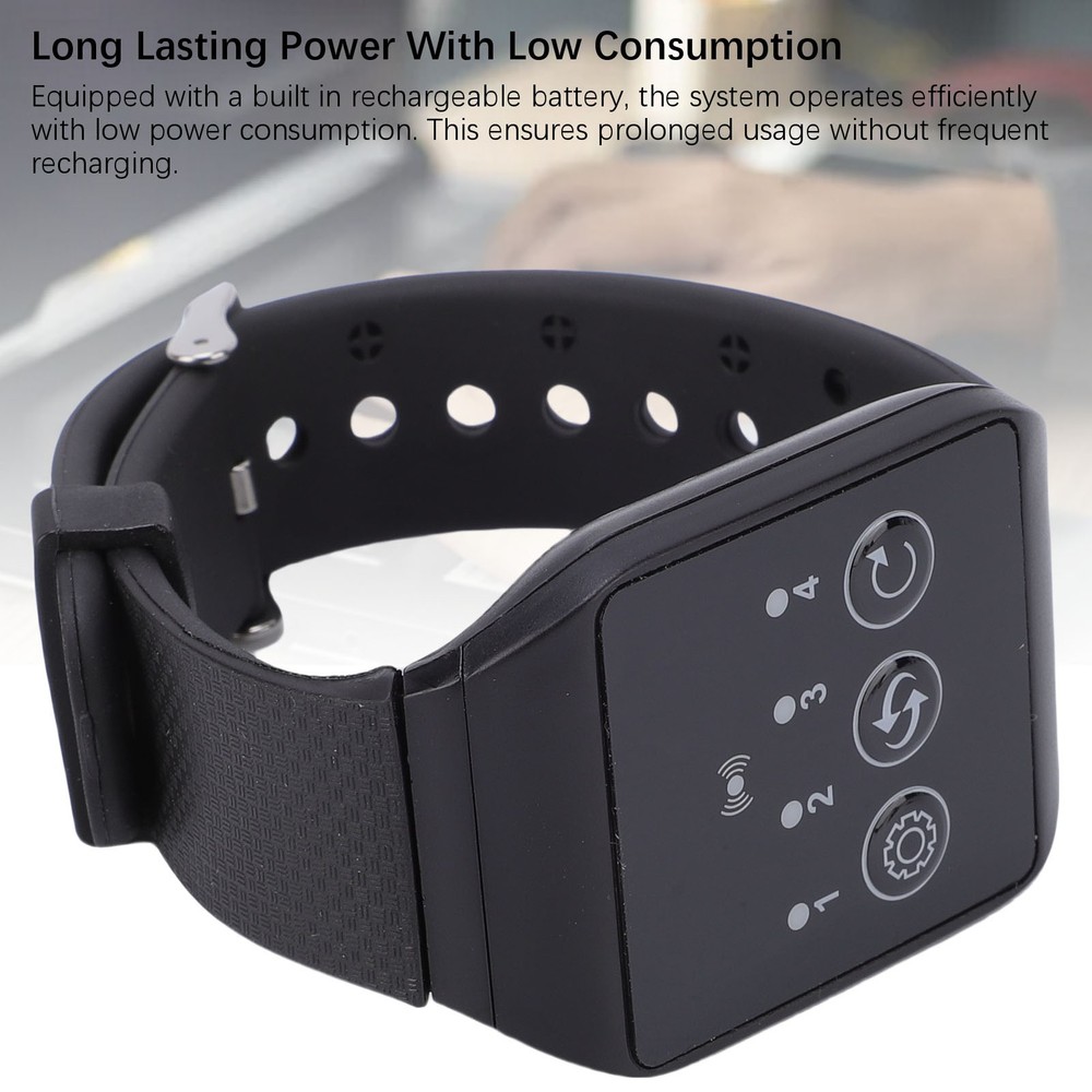 Wireless Pager System Rechargeable Multi Mode Pager Calling System for Home HOT