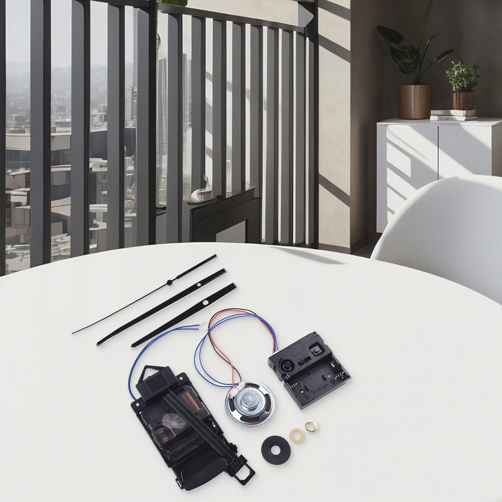 DIY Pendulum Clock Movement Kit with Melodious Chiming Music Battery Powered
