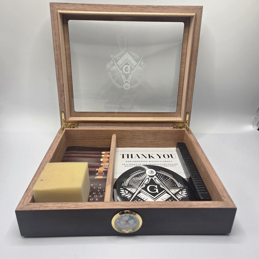Mason's Craft cigar humidor a trunk for storing cigars and maintaining humidity