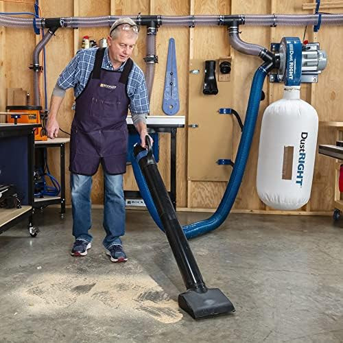 4'' Quick Change Floor Sweep – Dust Collector Accessories Kit Includes Quick...