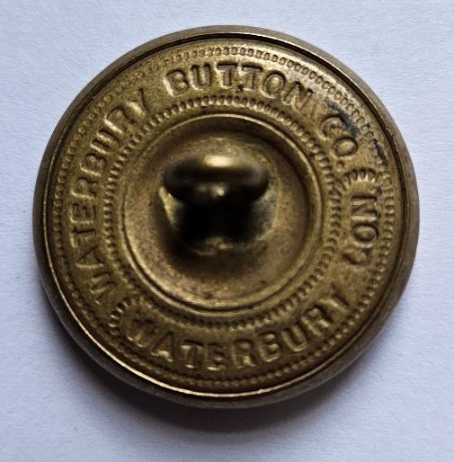 15 Vintage Bayonne City Police Brass Buttons