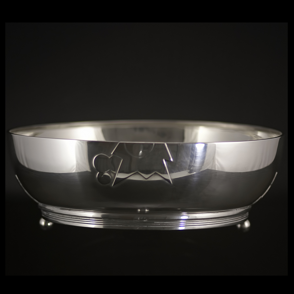 Danish Silver Bowl - Grann & Laglye 1939