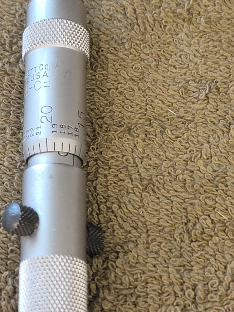 Starrett 124 C Inside Micrometer
