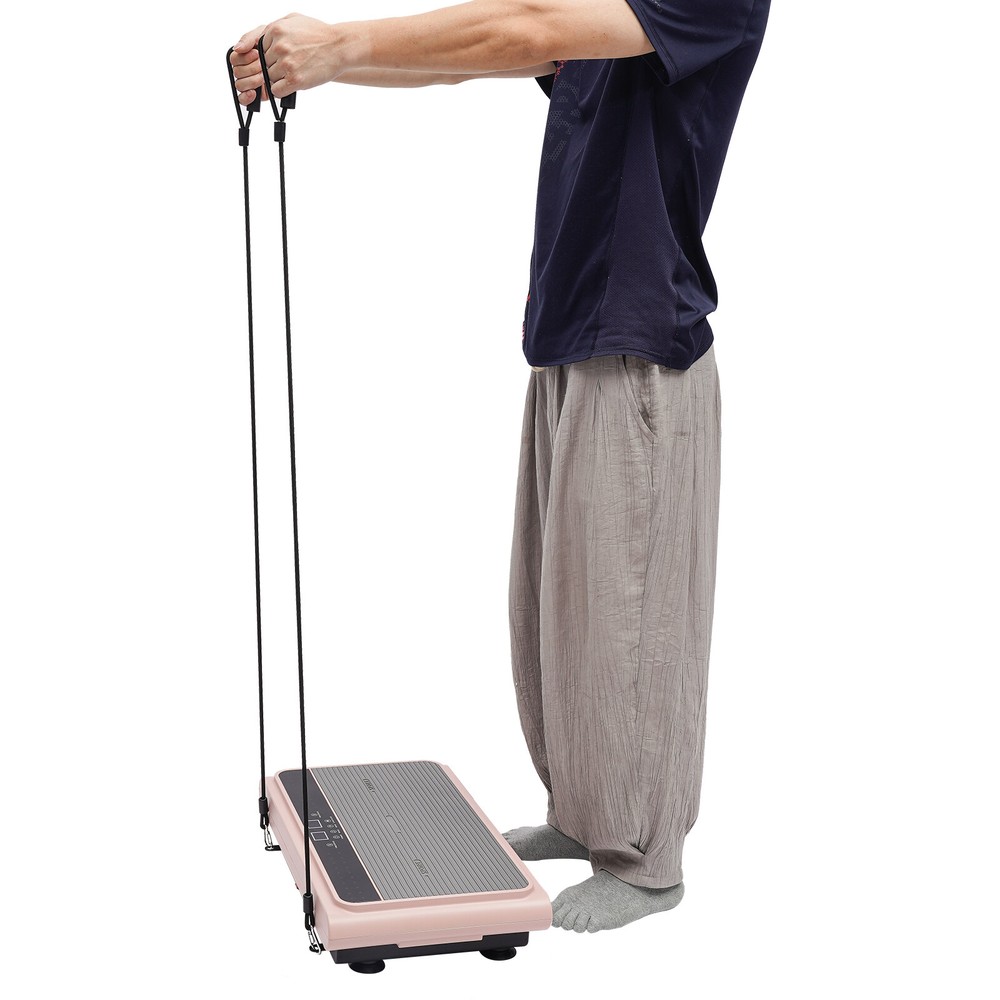200W Vibration Plate Exercise Machine Whole Body Exercise LCD display Gift 110V