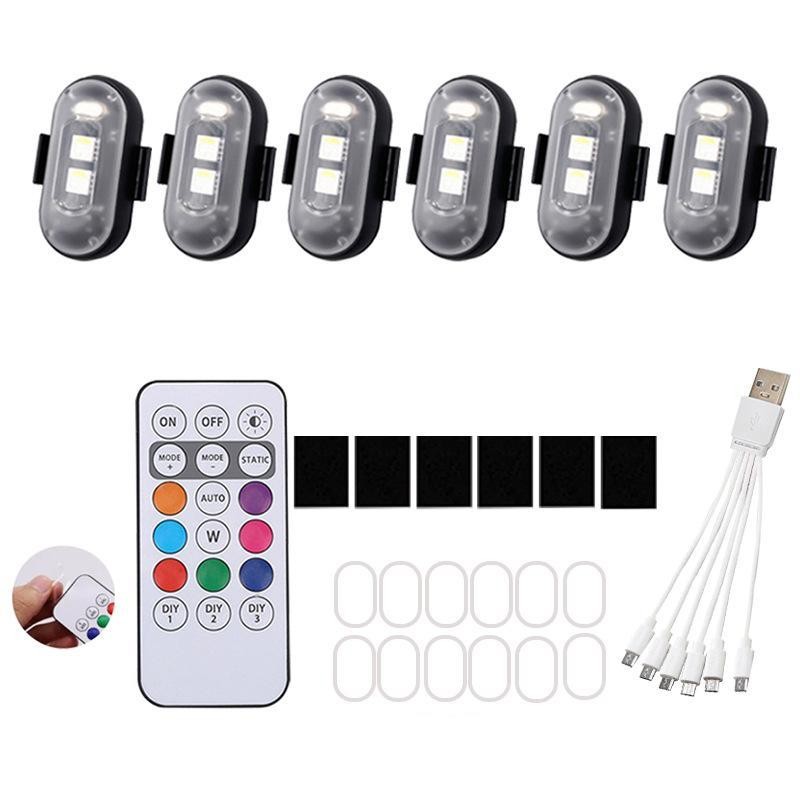 LED Strobe Lights,Remote Control Aircraft Drone Light,Rechargeable Warning Light
