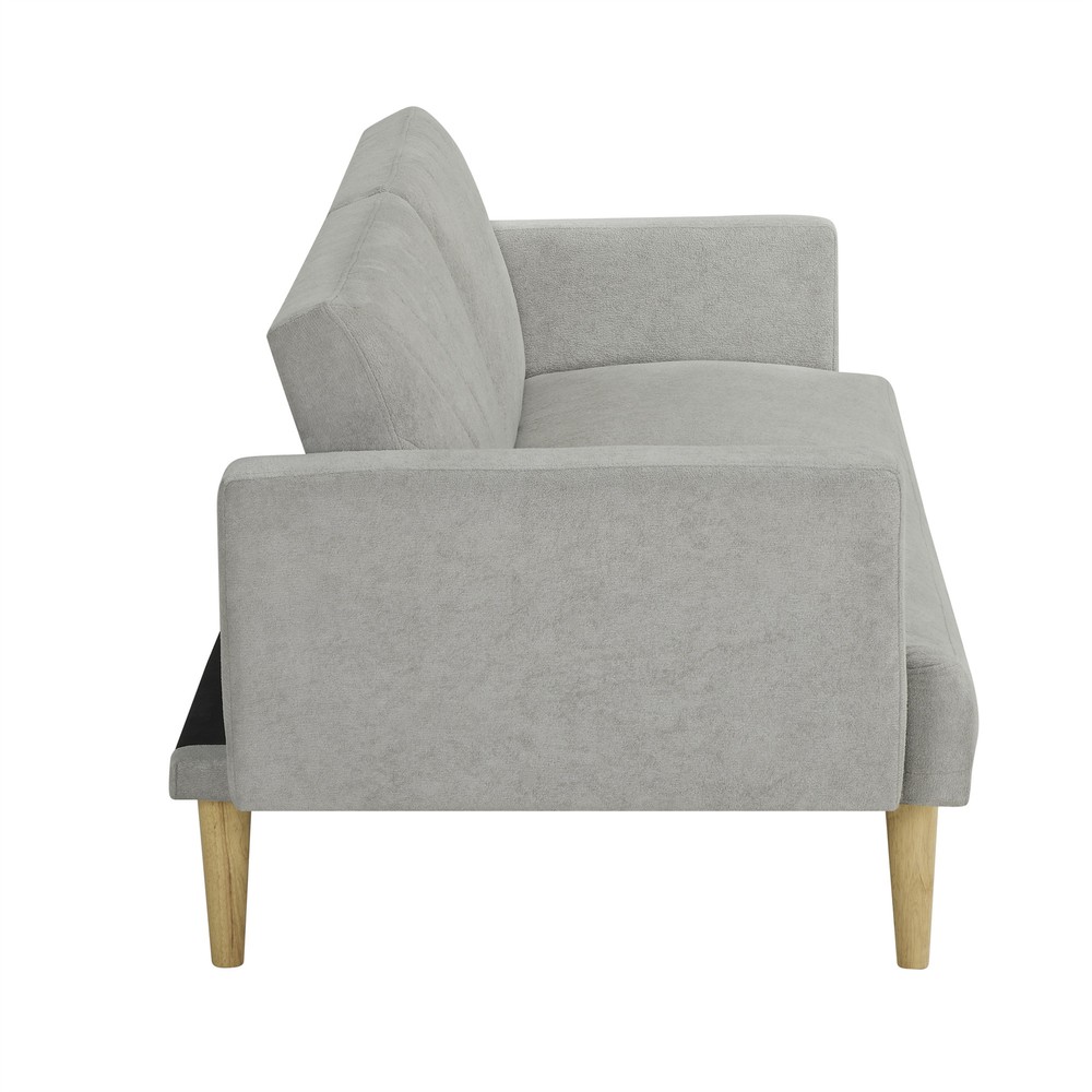 Multi-Functional Futon Sofa Single Bed Sleeper Convertible Couch Foldable Modern
